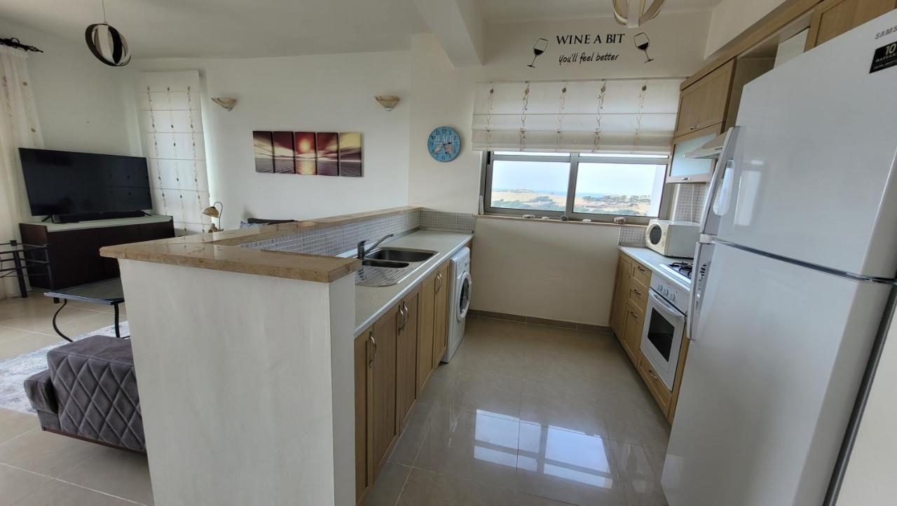 Sea And Mountain View Beachfront Penthouse Yali Exterior photo
